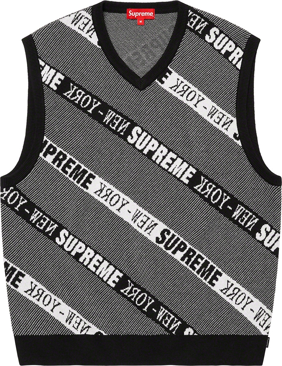 Stripe Sweater Vest view 5